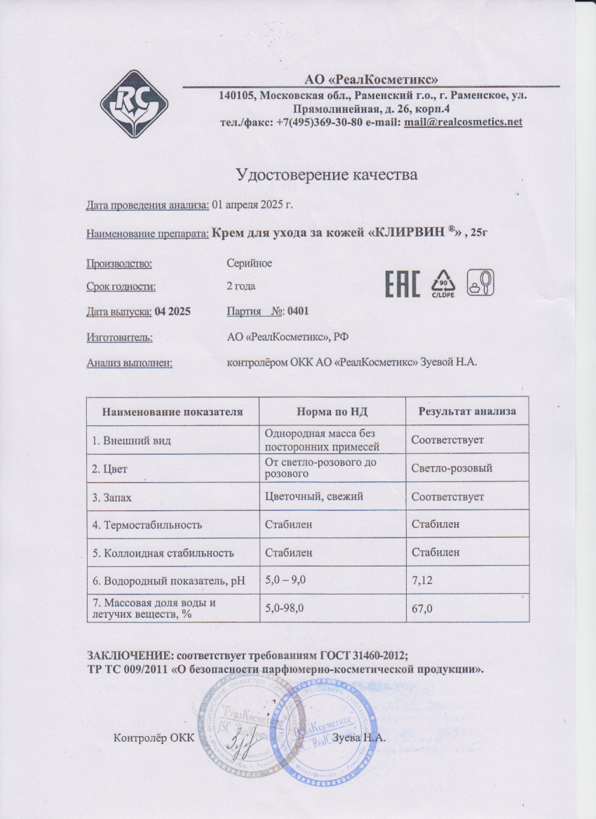 Паспорт №0420250401